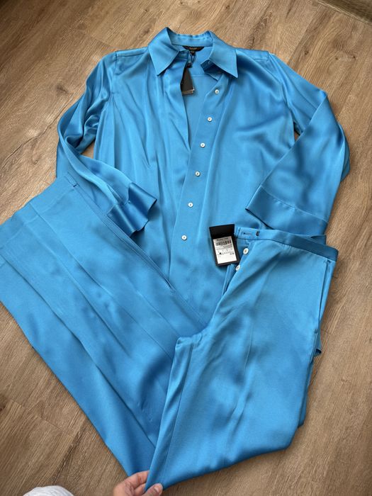 Сатиновий костюм massimo dutti bazhane