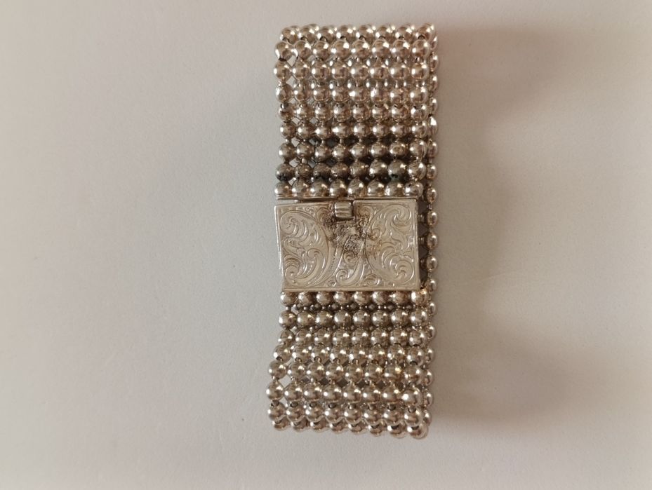 Pulseira/bracelete vintage em prata