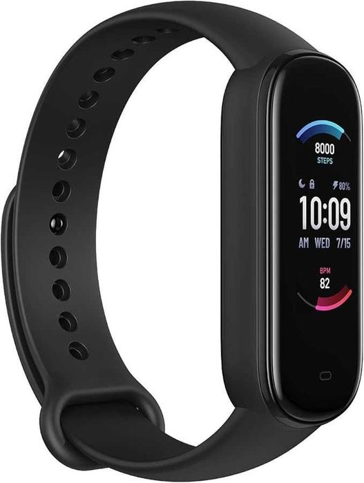 Smartband Amazfit Band 5 Opaska Sportowa, Czarny, 1.65" unisex