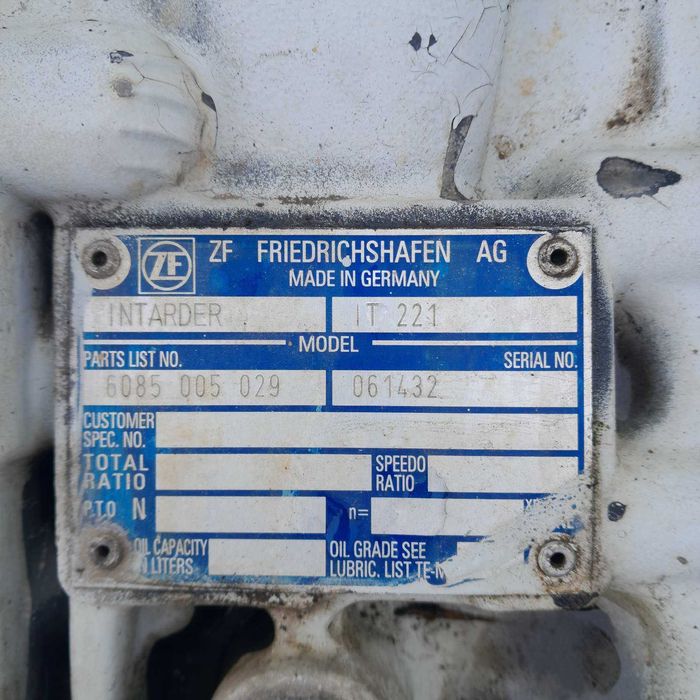 Коробка КПП  16ст Зф 221 з ретардой