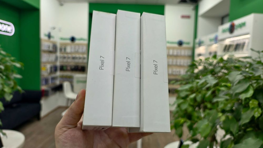 Магазин NEW Google Pixel 7 128GB Snow/Obsidian/Lemongras Гарантія