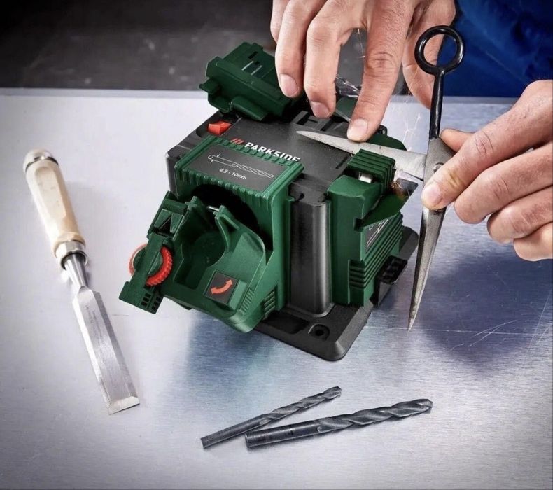 Заточный станок из ГЕРМАНИИ Ножи/сверла/ножницы/стамески Parkside PSS