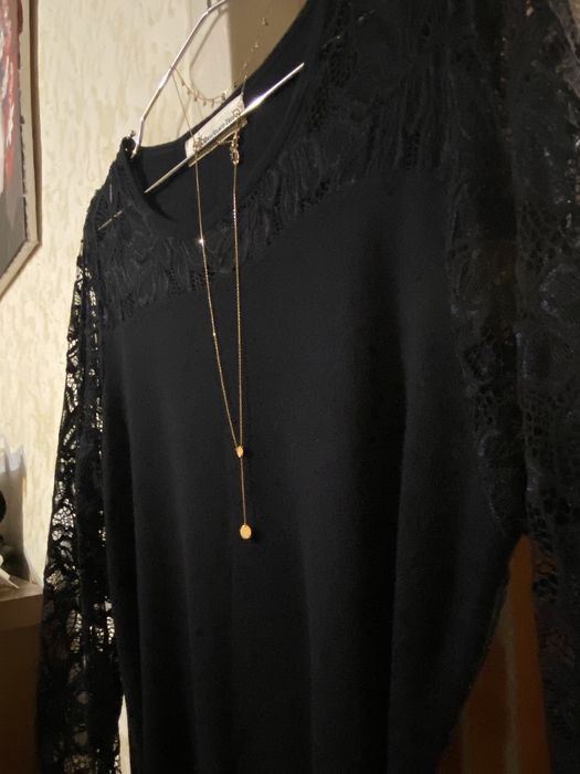 Тепла в‘язана сукня