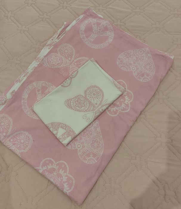 Conjunto capa de edredão+fronha (solteiro)