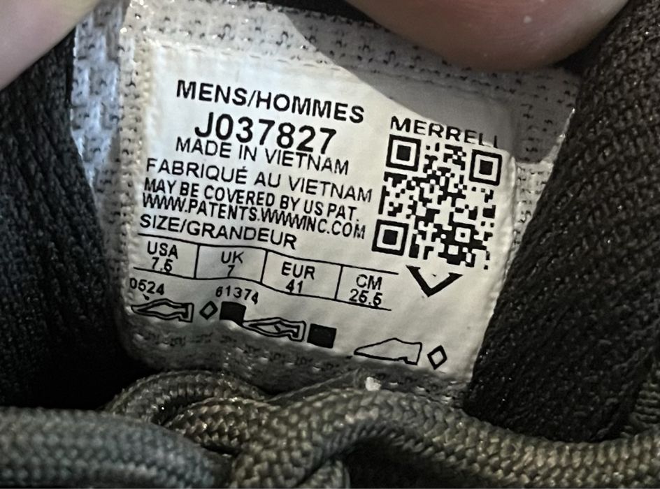 Кросівки Merrell Gore-tex 40 розмір (по стельке 25.5 см)