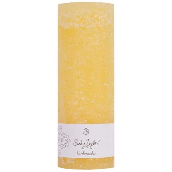 Декоративна свічка ручної роботи Candy Light, 15 см, 60 годин горіння!