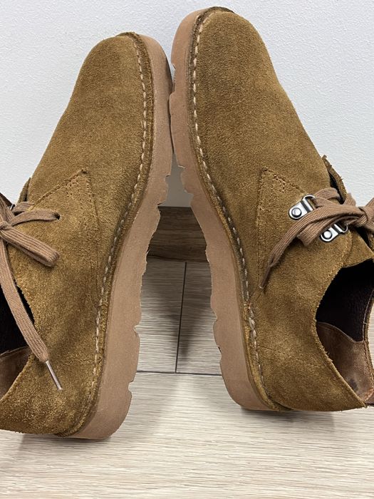 Clarks р. 41 41.5 замшеві шкіряні туфлі дизерти чоловічі коричневі