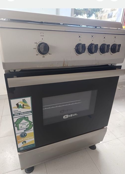 Fogão a Gás Consul Myto F 65X-B (4 Queimadores + Forno a Gás)