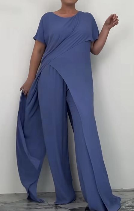 54-58р. Костюм двійка (брюки+ довга туніка)