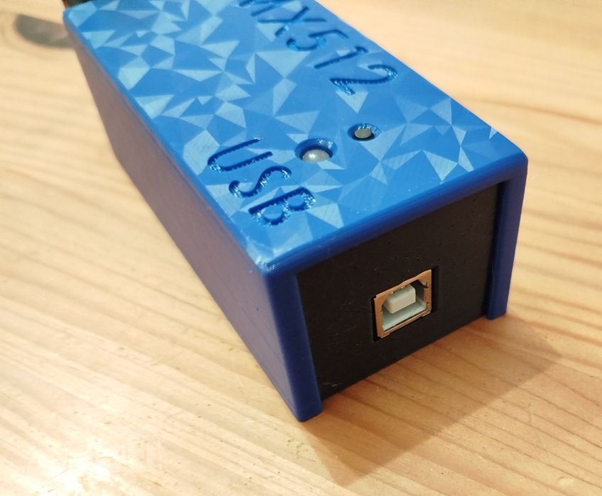 Kontroler DMX 512 USB wifi bezprzewodowy sterownik  - transmiter