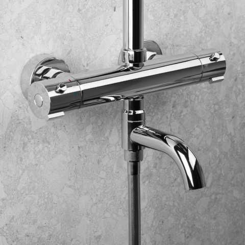 5в1 Ravak Змішувач для душа/вани і раковини Равак термостат