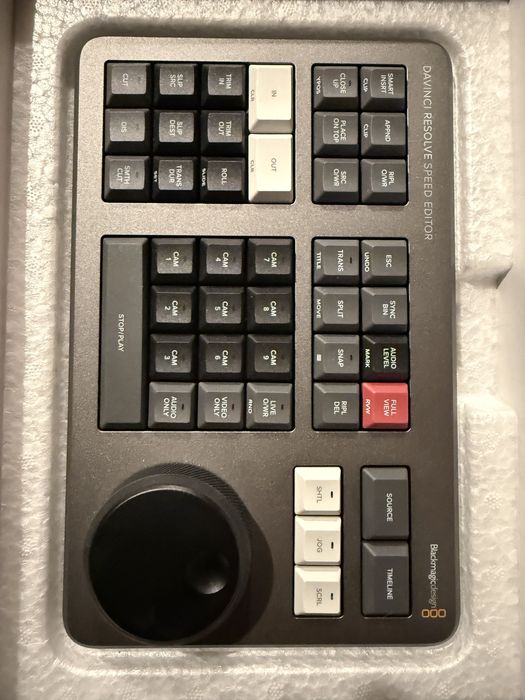 Blackmagic Speed Editor nie używany