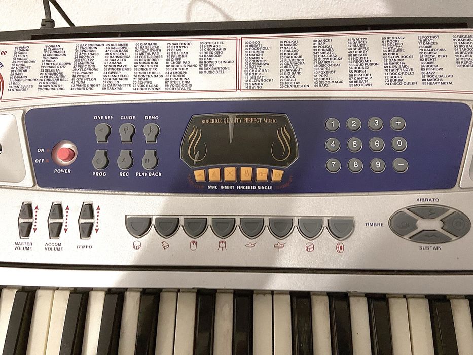 Piano teclado MK-2063