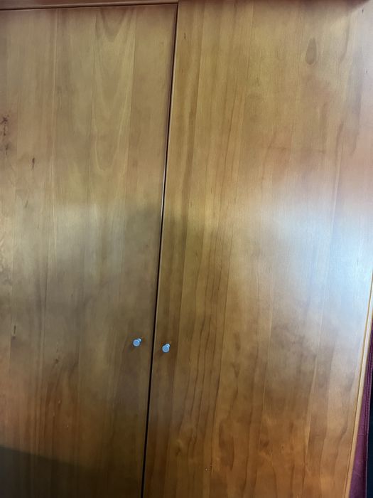 Vendo cama com segunda cama e Roupeiro