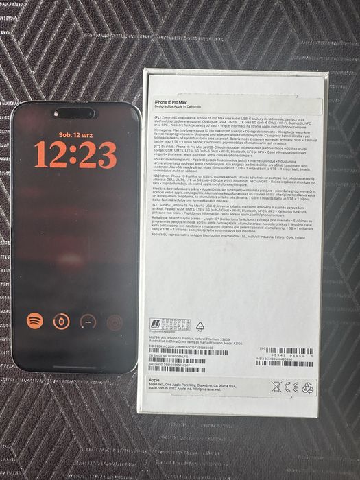 iphone 15 PRO MAX i iphone 14 pro