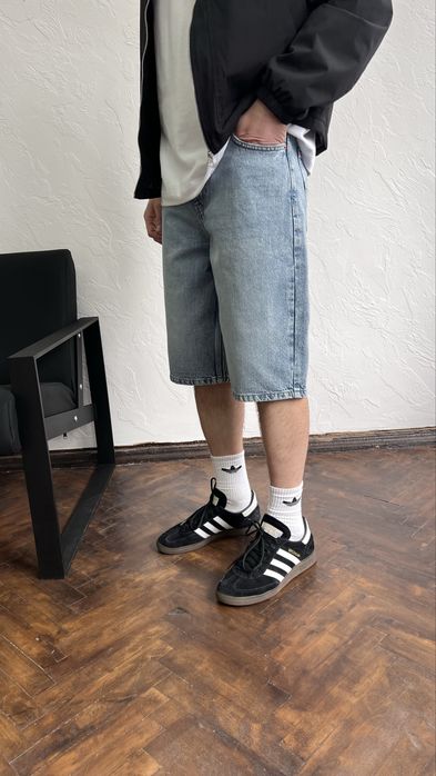 НОВИНКА!Джинсові  шорти BERSHKA Baggy