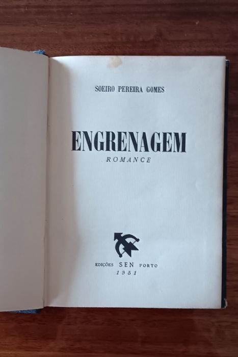 Engrenagem. Soeiro Pereira Gomes. 1 edição