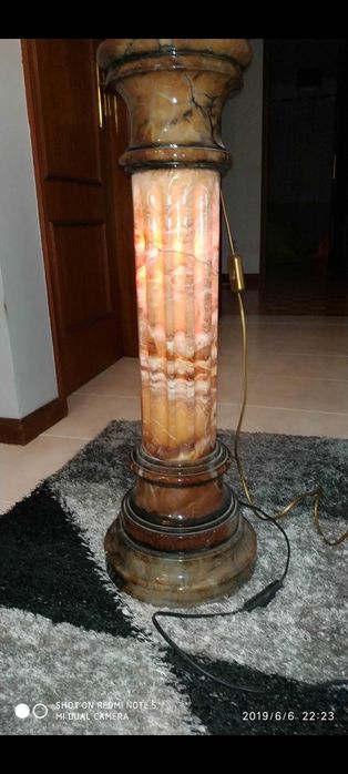 Coluna mármore decoração
