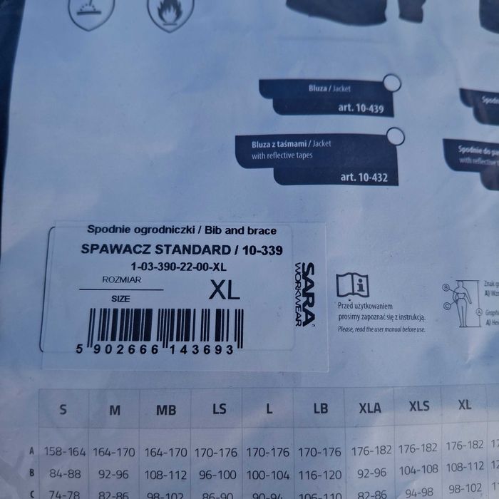 Ubranie spawalnicze Sara-polska firma