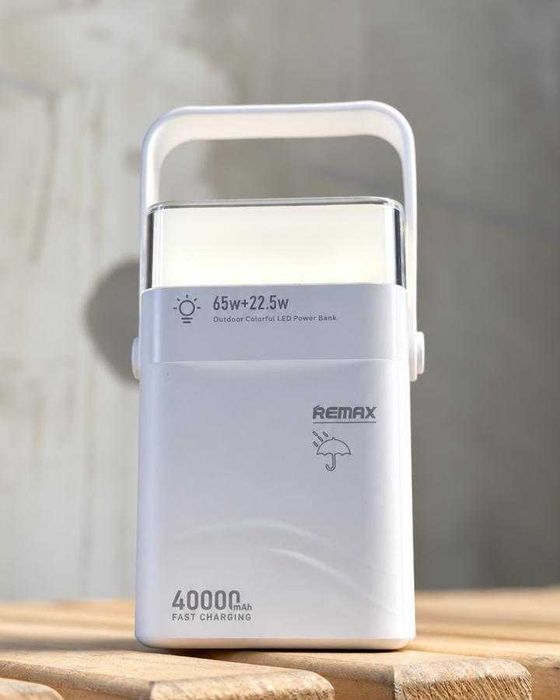 Power Bank Remax FP-3 65W 40000mAh White павербанк  Без передоплат