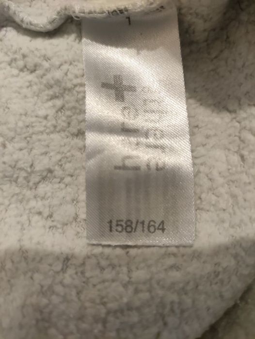Szara bluza z kapturem C&A, rozmiar 158/164