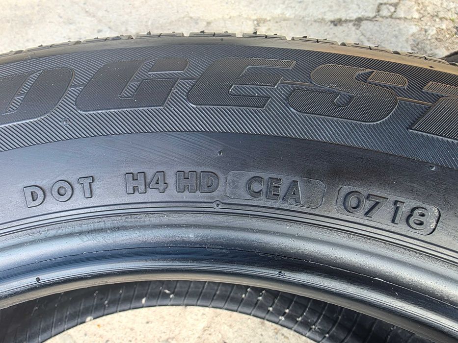 Opony letnie klasy premium BRIDGESTONE 225/60/18 ok. 6 mm