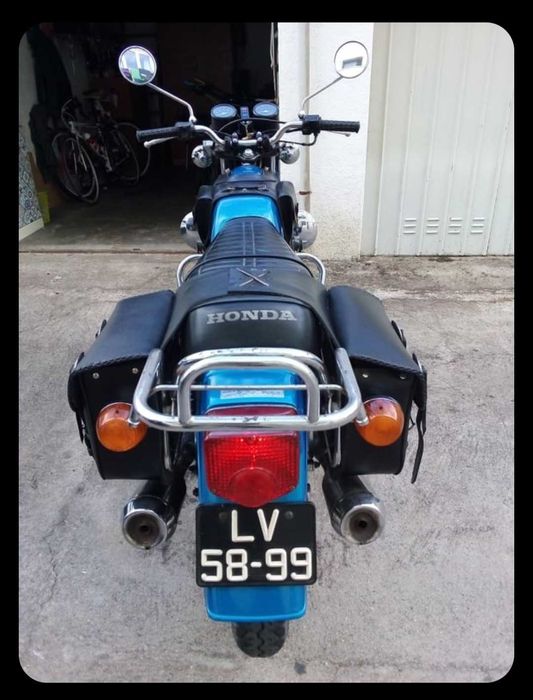 Honda 125 cc twin 1977 35.000 km original