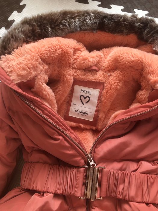 Пуховик на дівчинку.Курточка зимова.