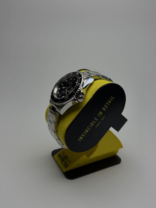 Invicta 69748, invicta pro diver automatic, годинник автомат, сріблястий чоловічий годинник