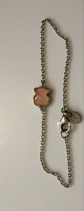 Браслет Tous з рожевим ведмедиком