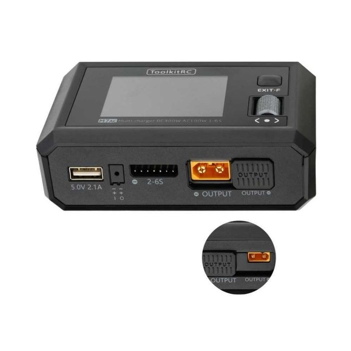 Зарядний пристрій, зарядное устройство ToolkitRC M7AC 300W/15A