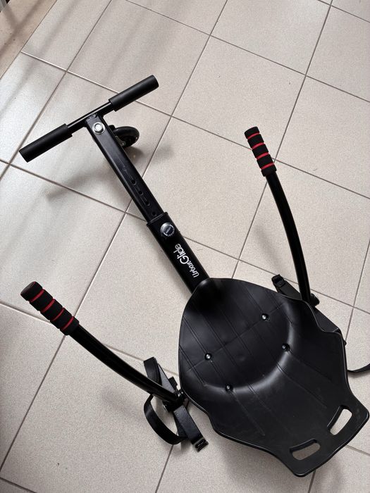 Kart urban glide pilot preto - cadeira para hooverboard
