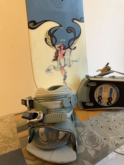 Deska snowboard 152 plus wiązanki Nidecker