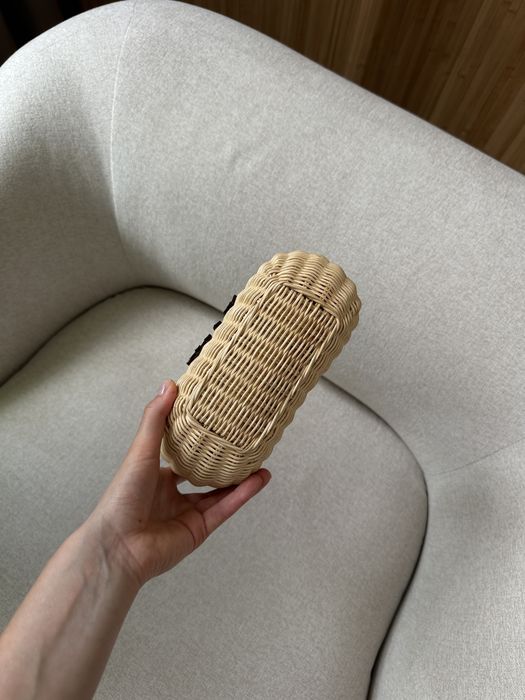 Сумка Miu Miu Wander Wicker Handbag
