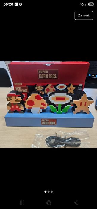 Lampka Mario nowa