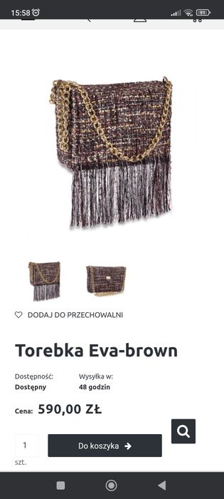 Sprzedam cudna torebkę