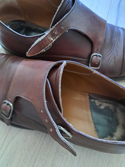 Pedro del hierro Sapatos 2 fivelas 44 usados
