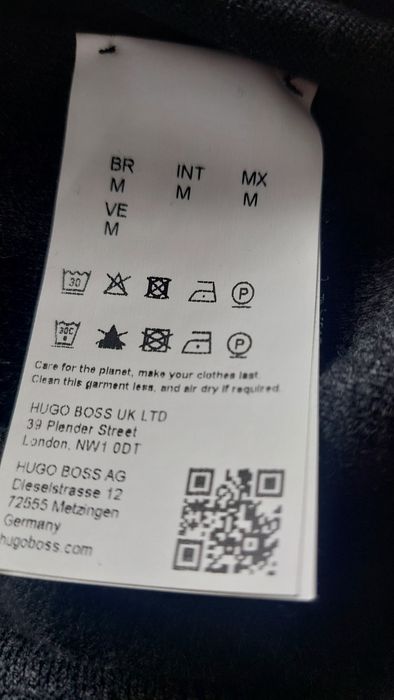 Hugo Boss nowy sweter rozpinany męski r. M