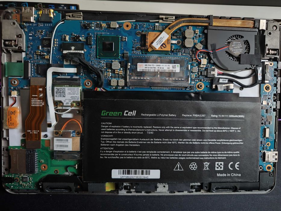 Toshiba Satellite U920t - laptop i tablet w jednym - USZKODZONE!