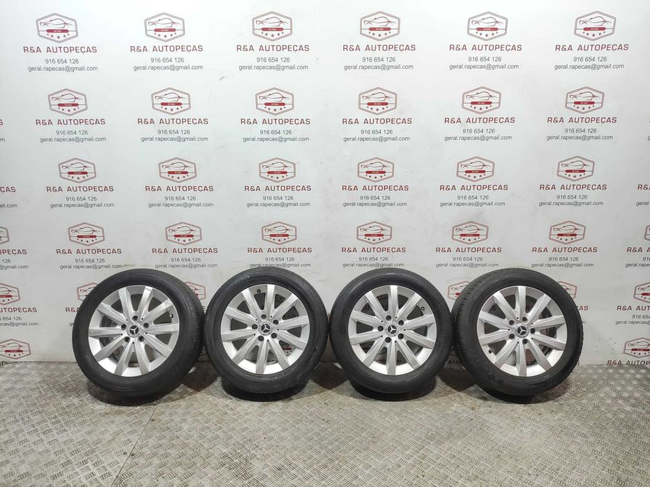 Conjunto Jantes R16 Mercedes Benz Classe A W176 Original
