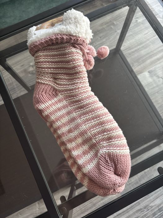 Ciepłe skarpetki antypoślizgowe one size