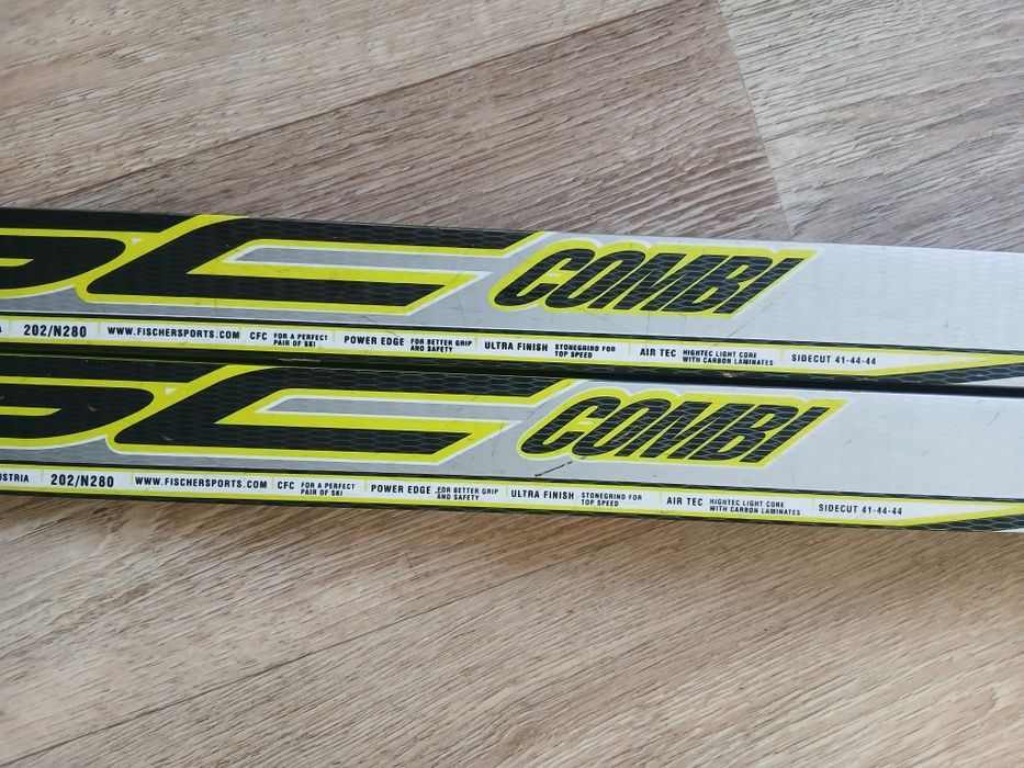 Лижі бігові б/в fischer 202 combi (universal)