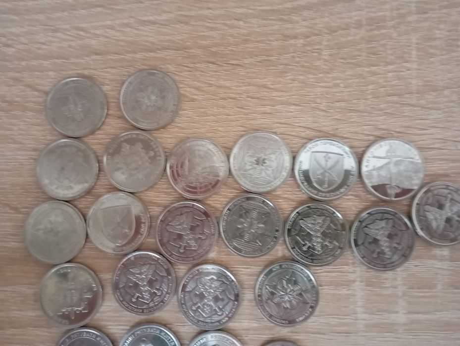 Продам монети з областями