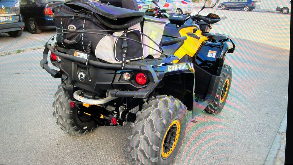 Can-am Outlander 1000 Max XTP, pneus Maxxis Bighorn novos