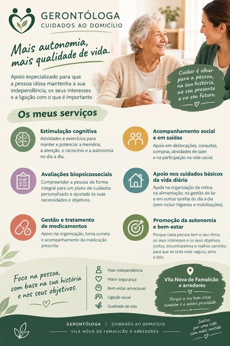 Apoio Domiciliário para Idosos