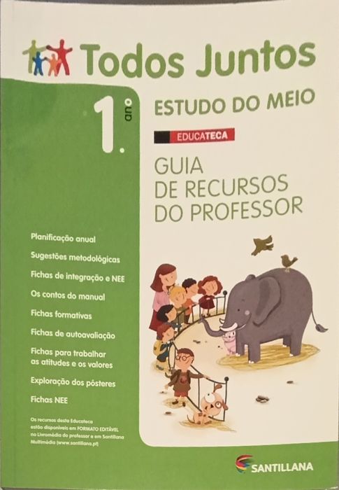 Livros, fichas, cartazes e suportes escolares 1 ano