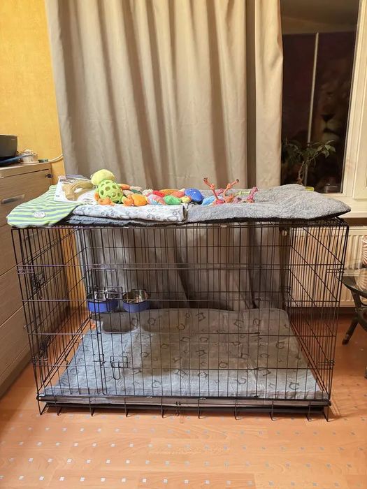 Вольєр для собак в квартиру НОВИЙ‼️ | Клетка для щенков котов кроликов