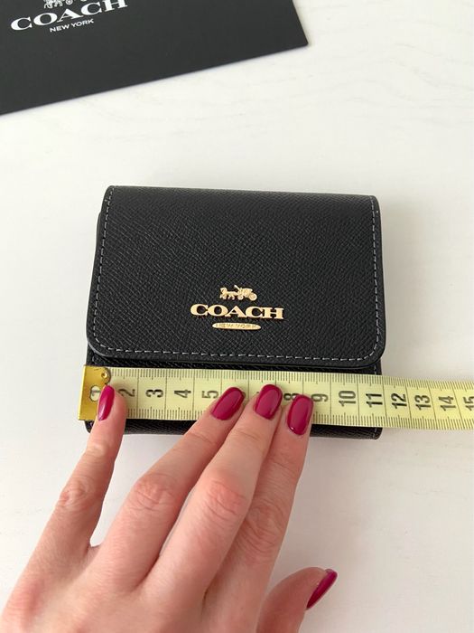 COACH Trifold Wallet Подарок Женский кошелек жіночий гаманець коач