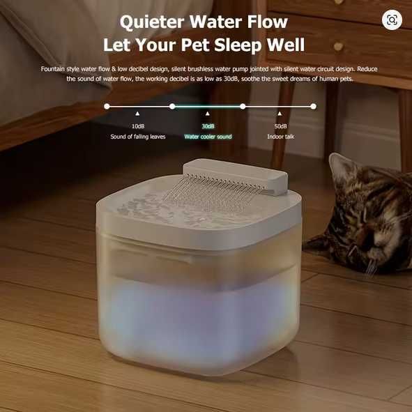 Фонтан, автоматическая поилка для животных (3л.)