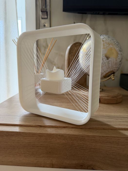 Item de Decoração Moderna Quadrada